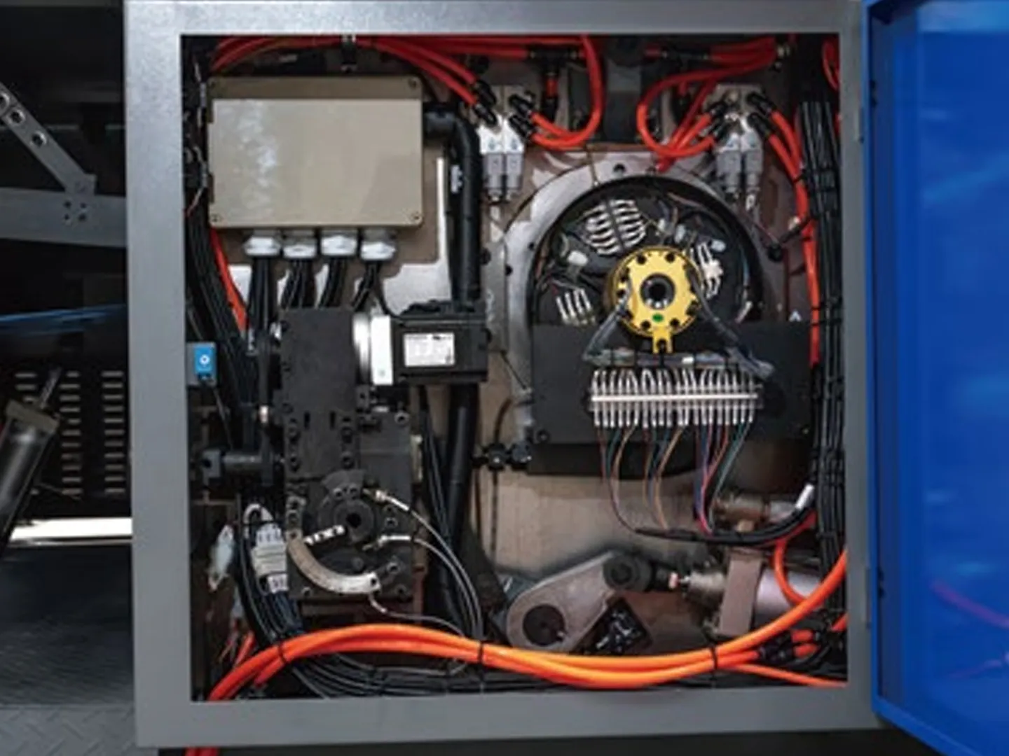 Automatic plate cylinder position adjustment